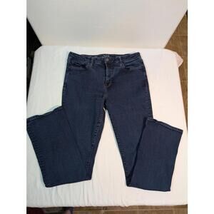 a.n.a Dark Blue Straight Leg Jeans Women's Size 14 Tall